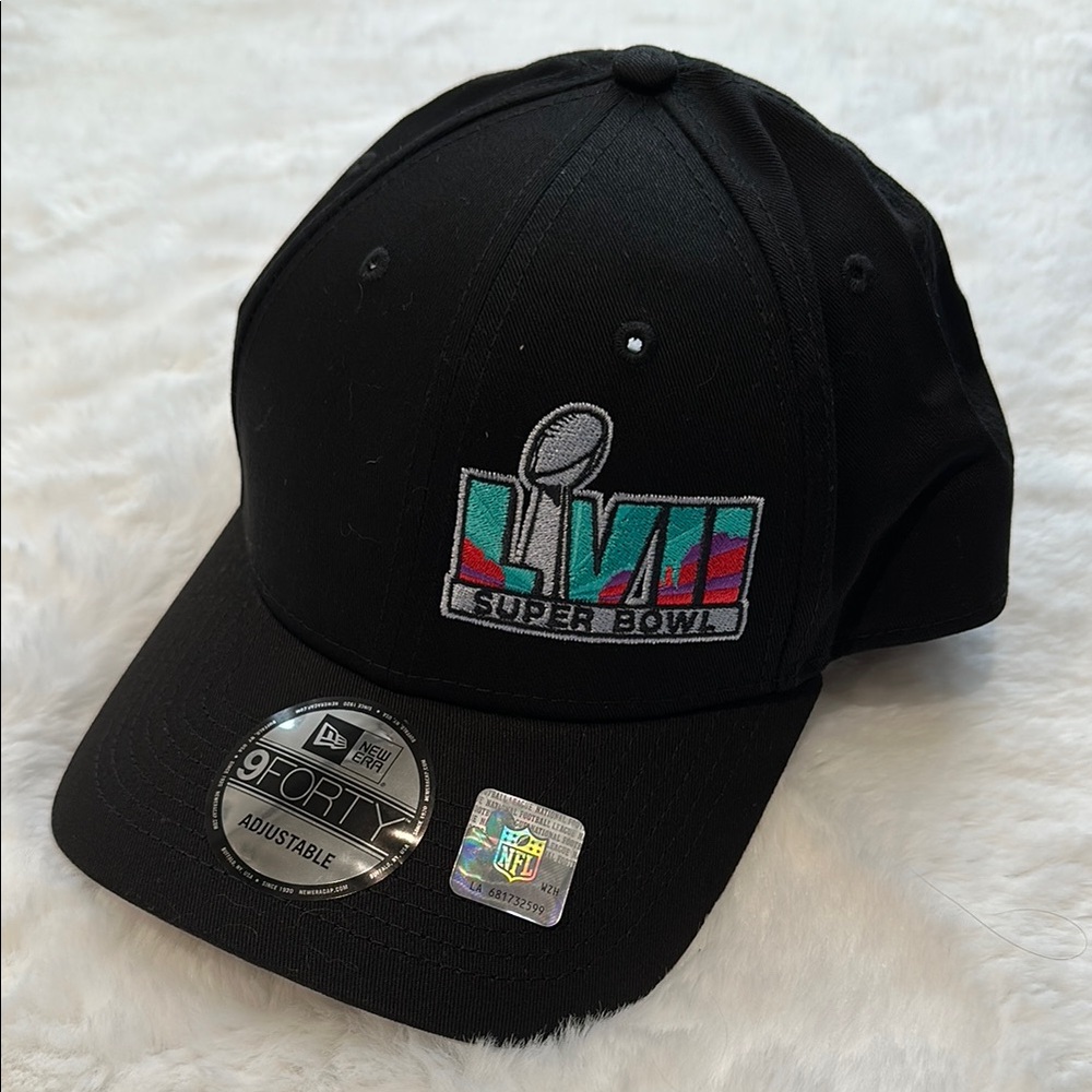 NWT New Era Super Bowl LVII 2023 Adjustable Hat Black